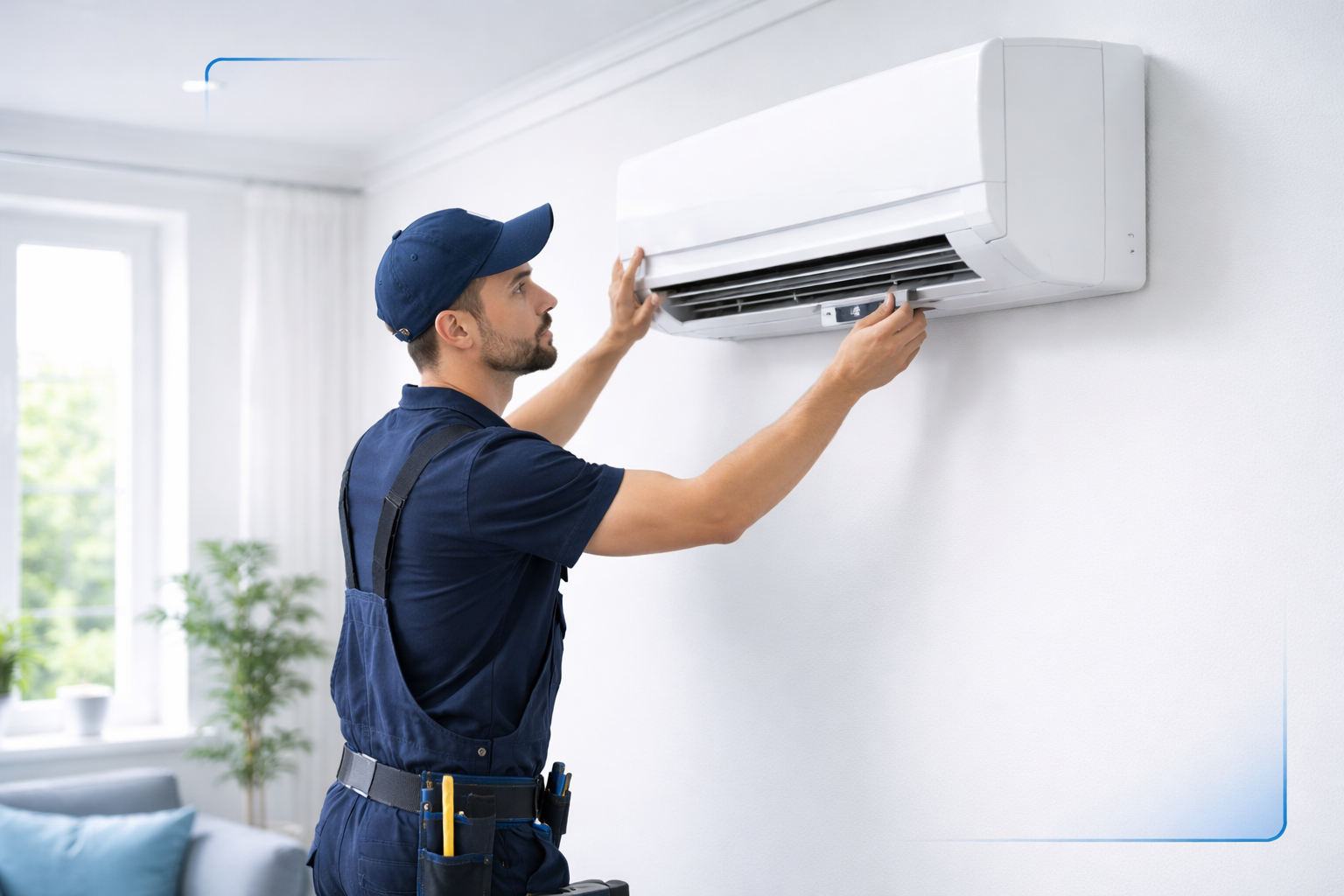 Air conditioning installation